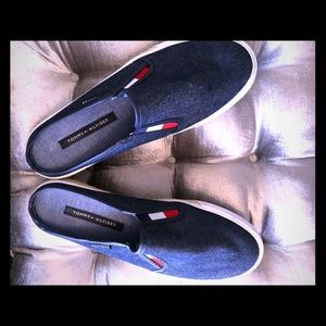 Tommy Hilfiger denim sneakers
